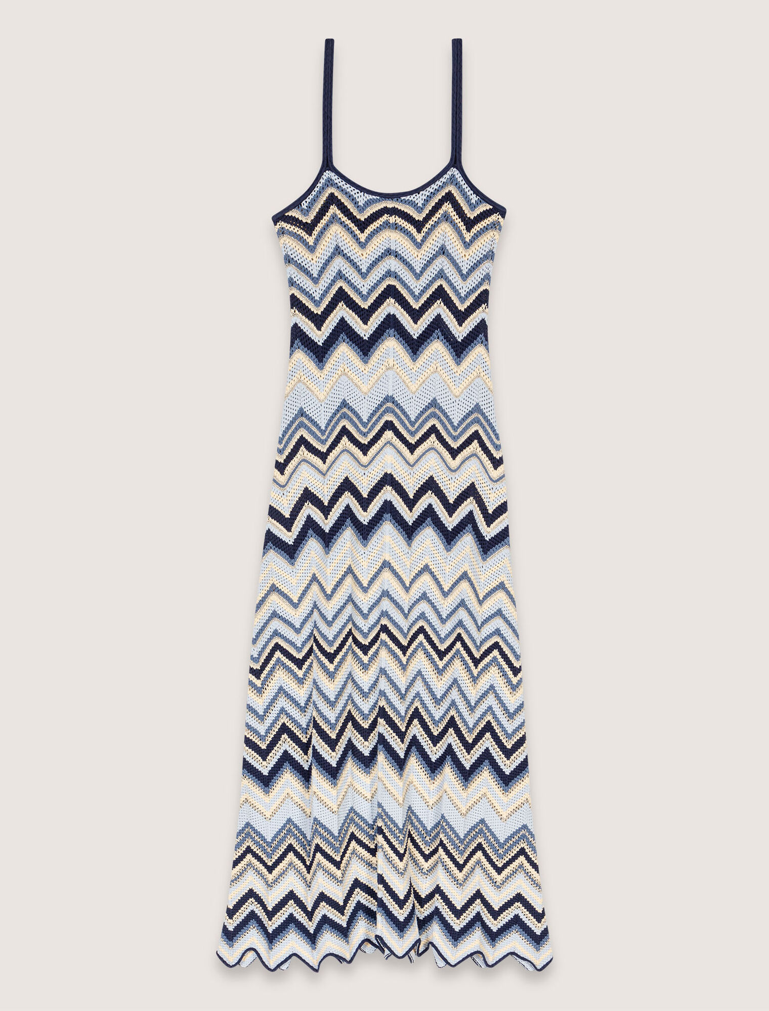 Abito lungo in crochet