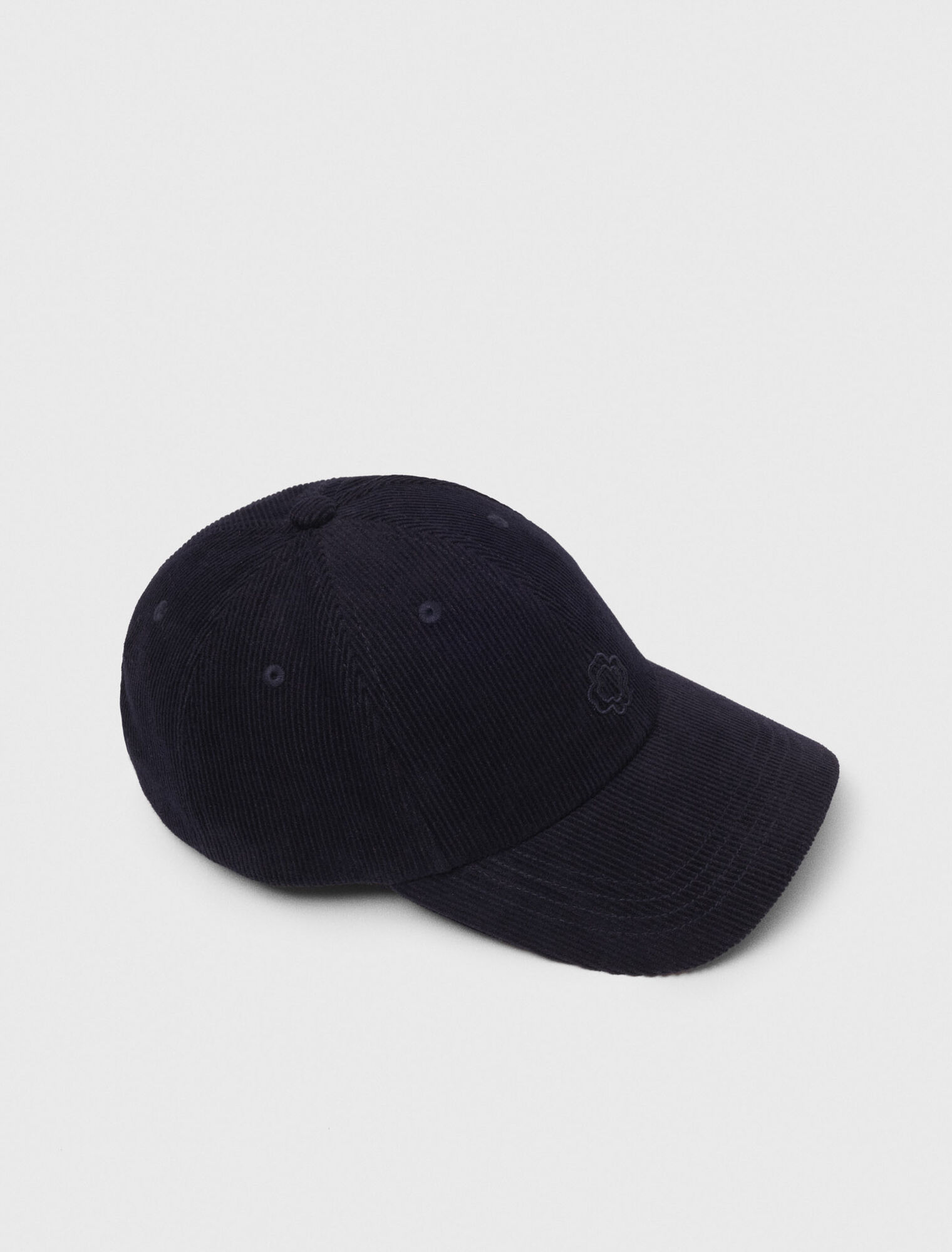 Cappello in velluto a coste