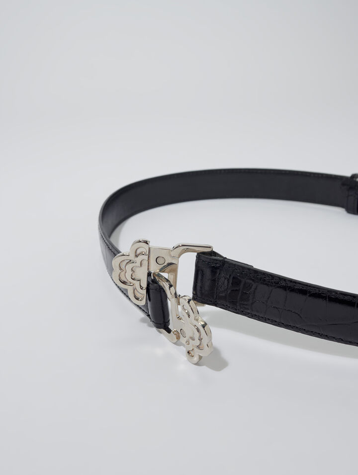 Cintura con fibbia Clover