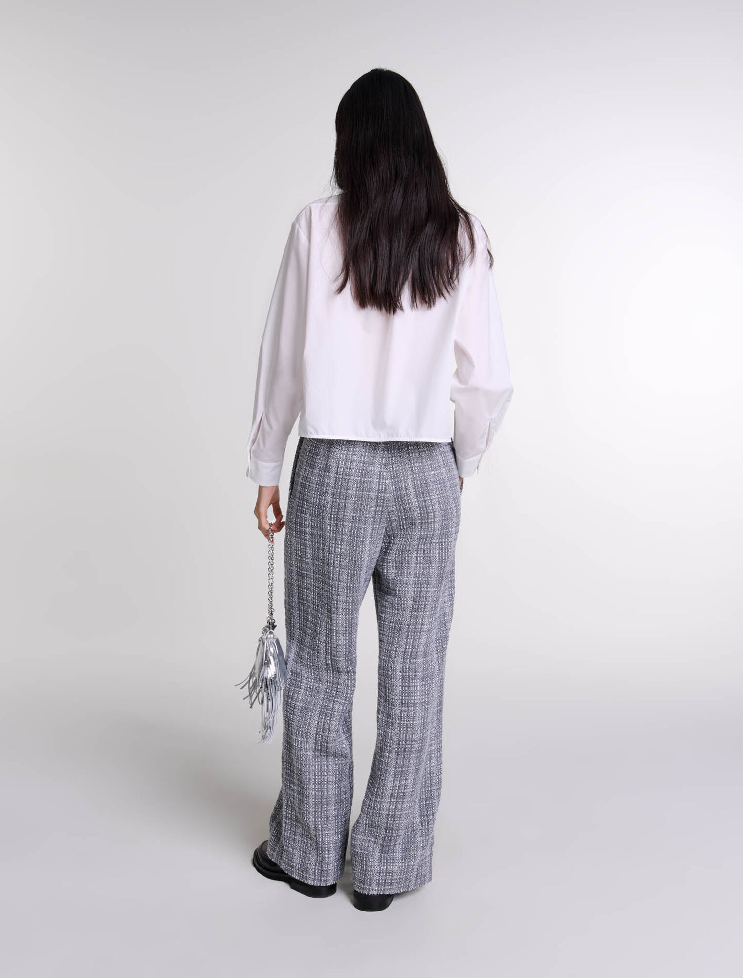 Pantaloni in tweed