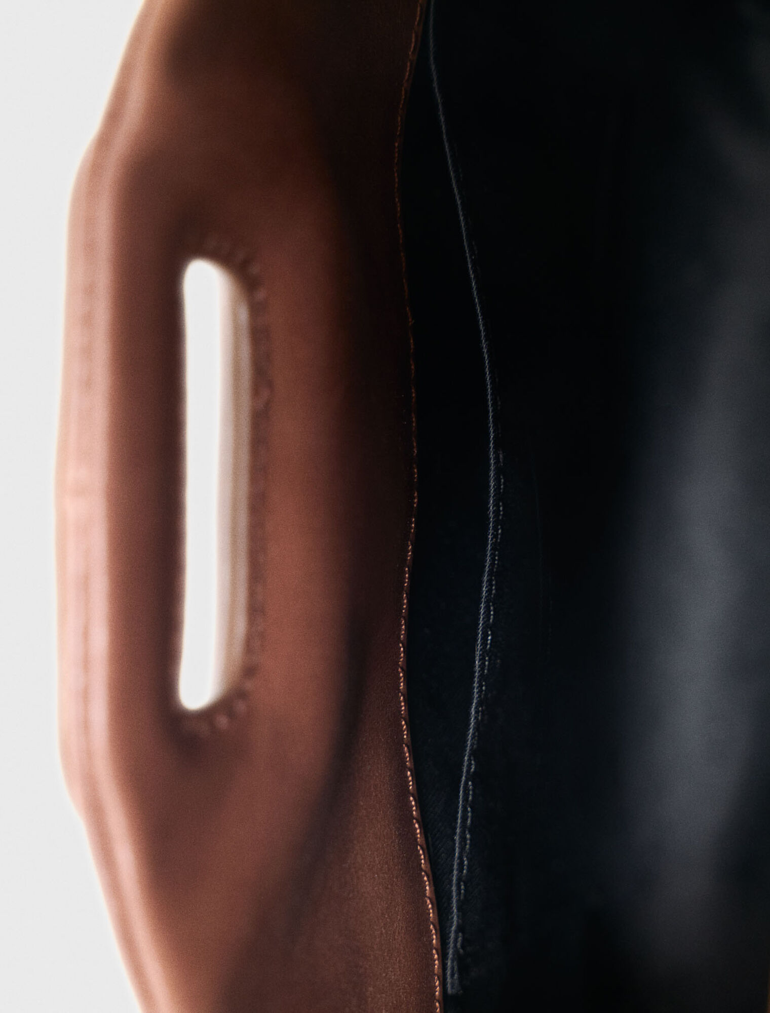 Borsa Miss M mini in pelle vintage