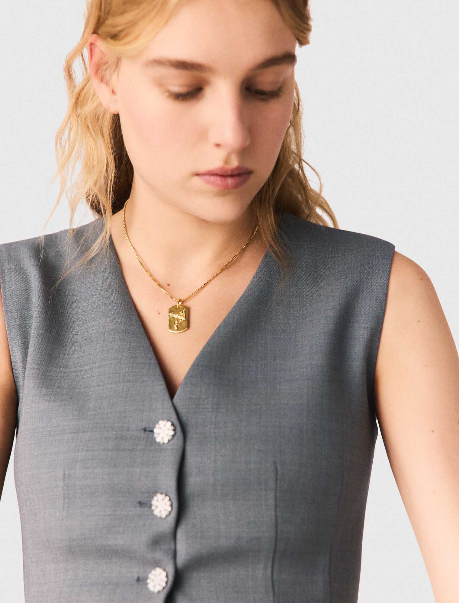 Collana con segno zodiacale