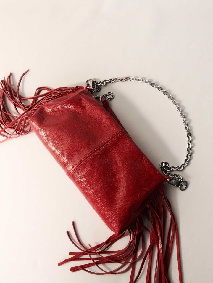 Pochette Miss M Pouch pelle vernice