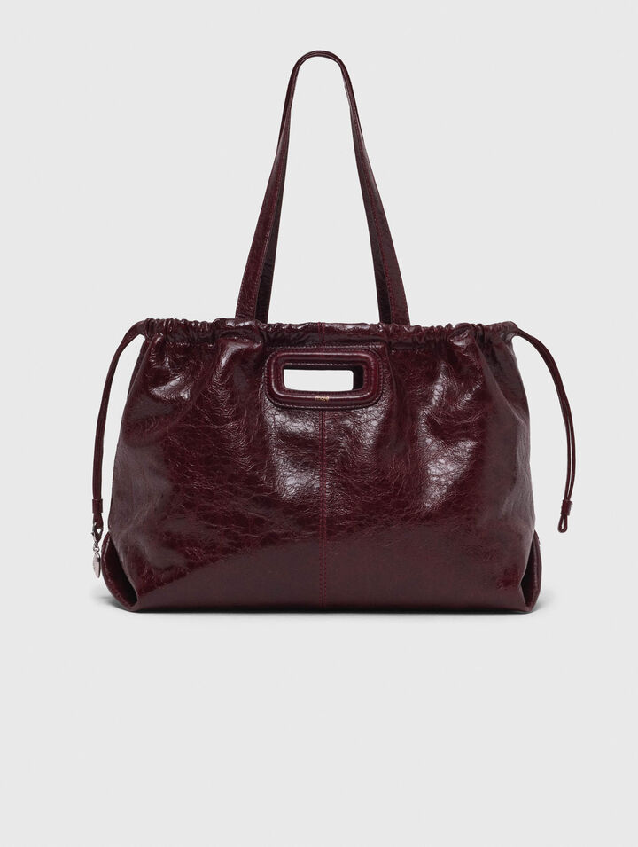 Borsa Miss M tote bag craquelé