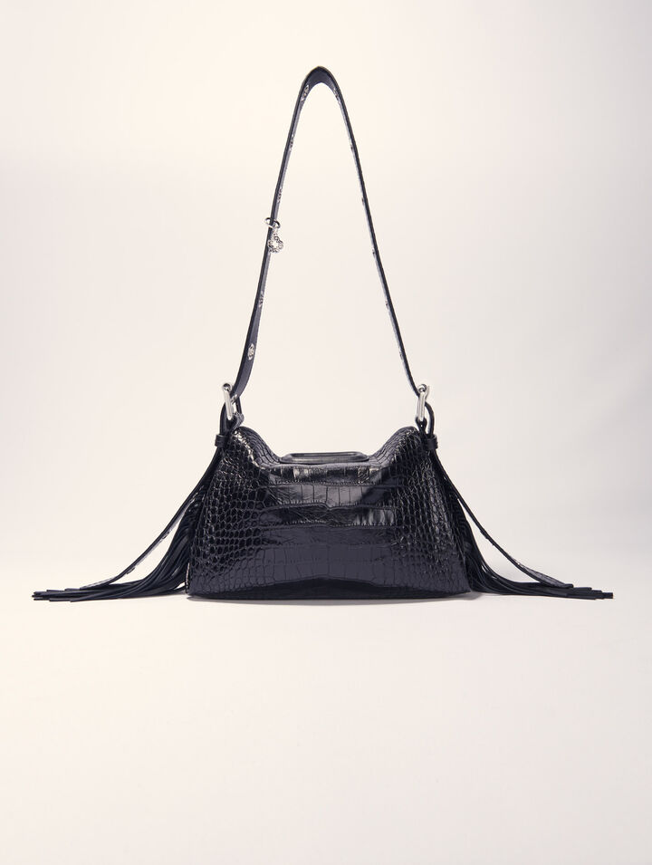 Borsa Miss M Mini in pelle goffrata