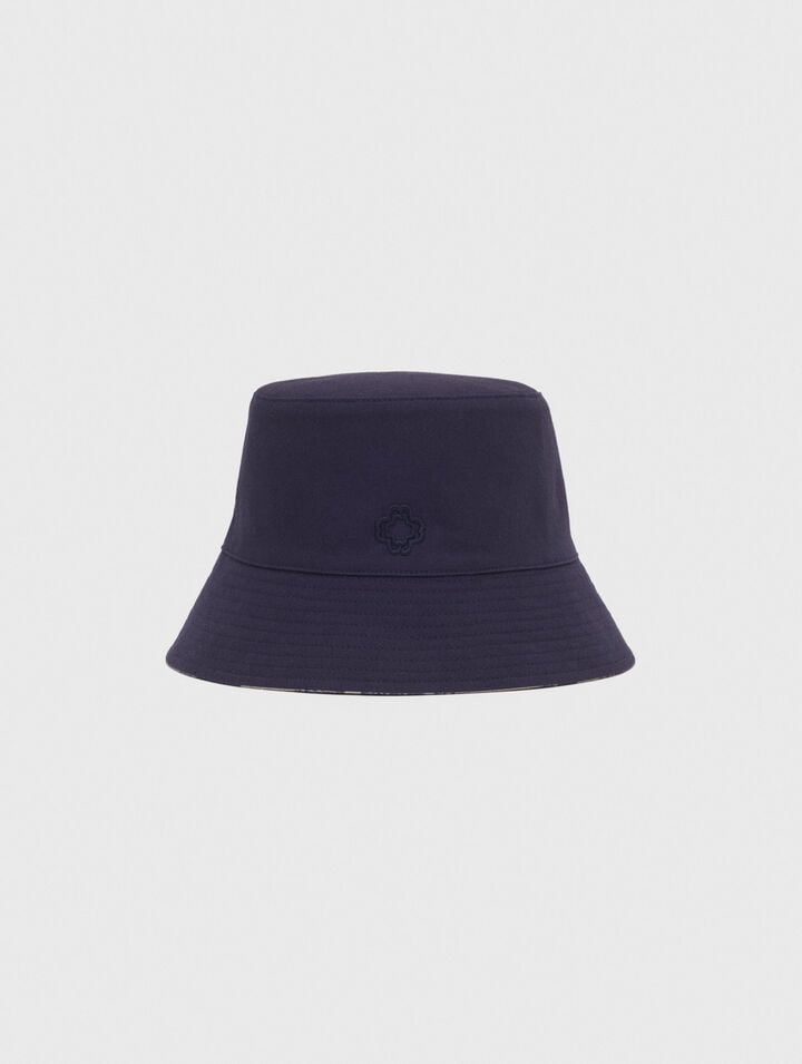 Cappello reversibile stampa frutta