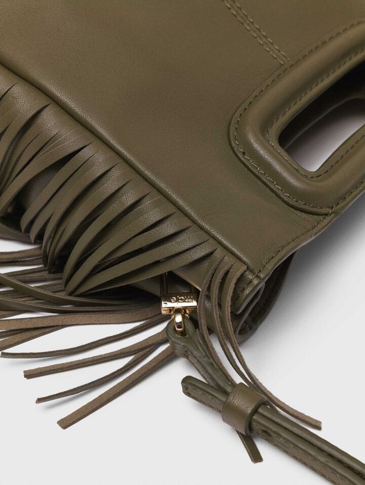 Borsa M in pelle liscia