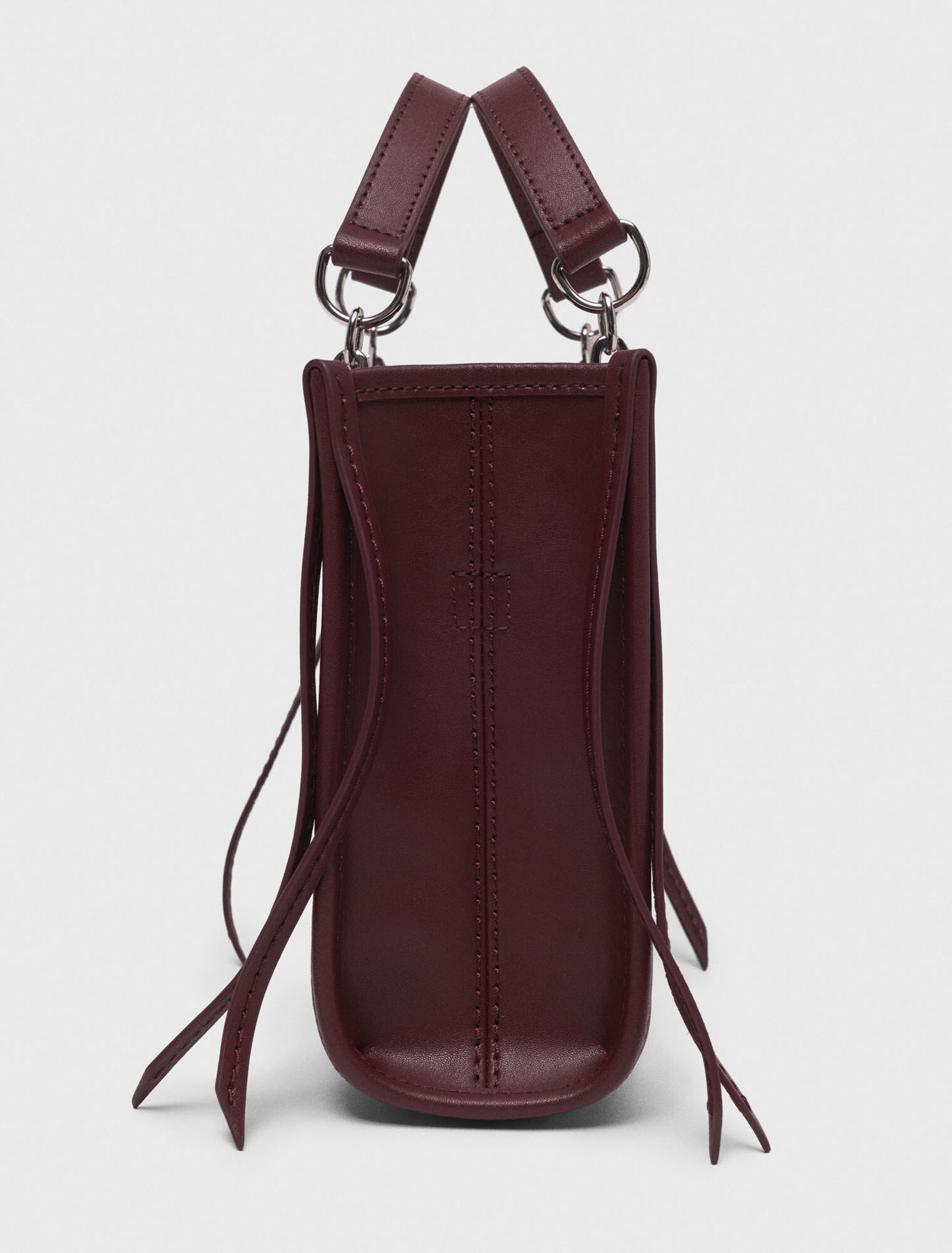 Mini borsa tote in pelle trapuntata