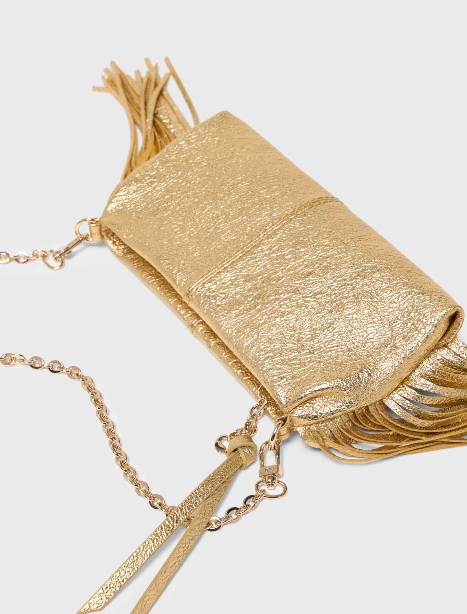 Pochette Miss M pouch metallizzata