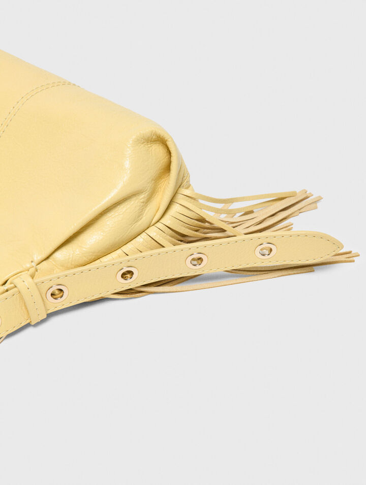 Mini-bag Miss M pelle craquel&eacute; mat