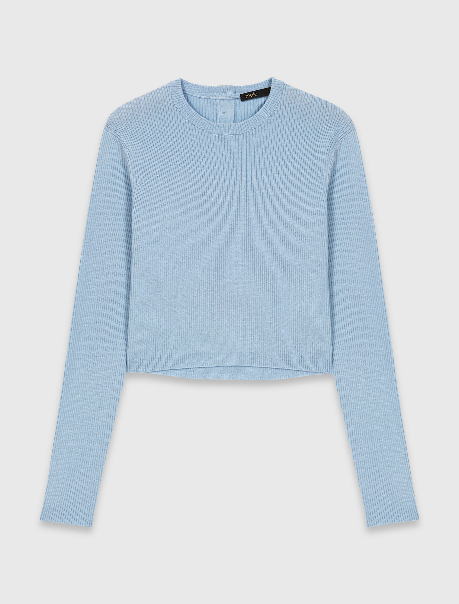 Maglione con bottoni gioiello