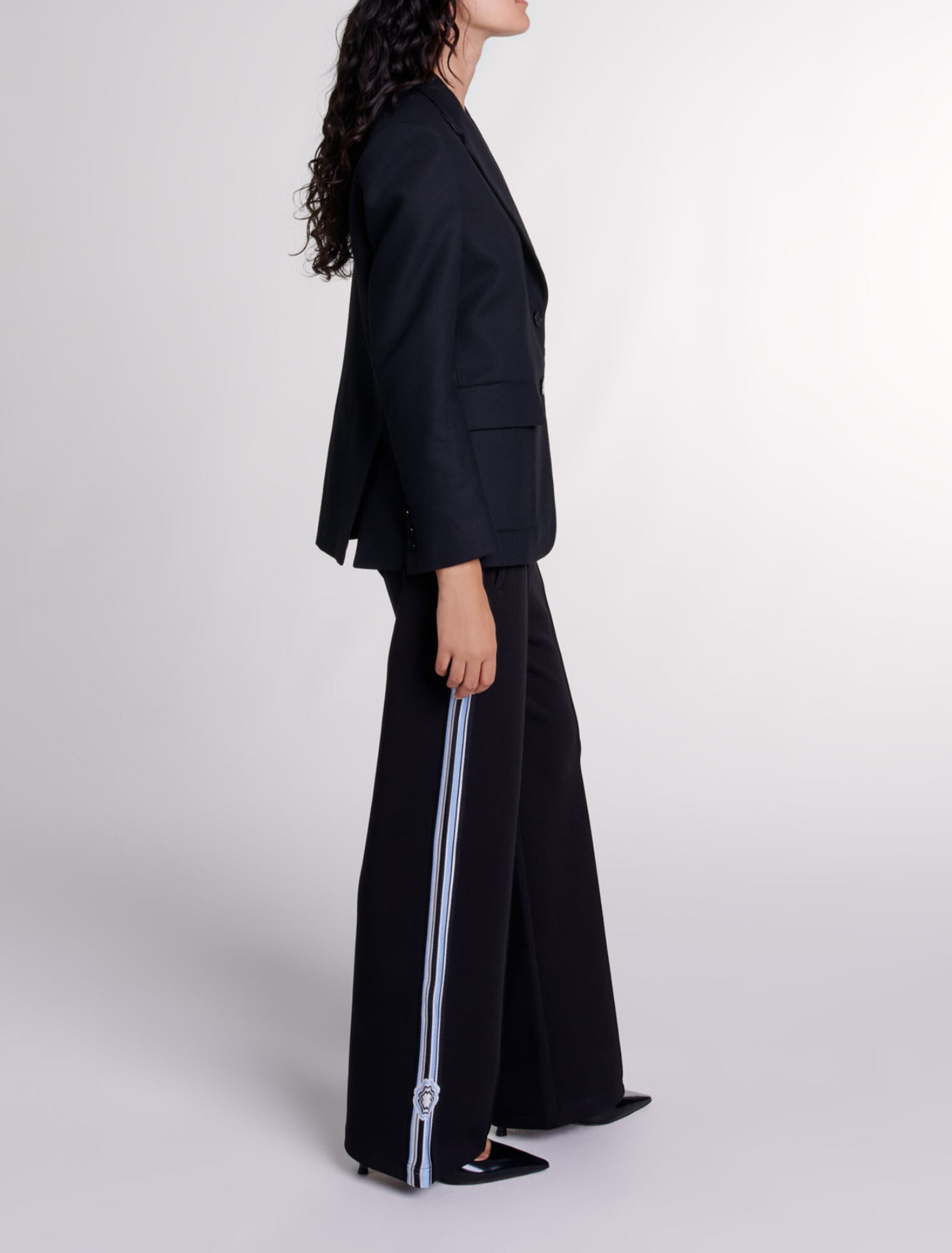 Giacca sartoriale con ricamo