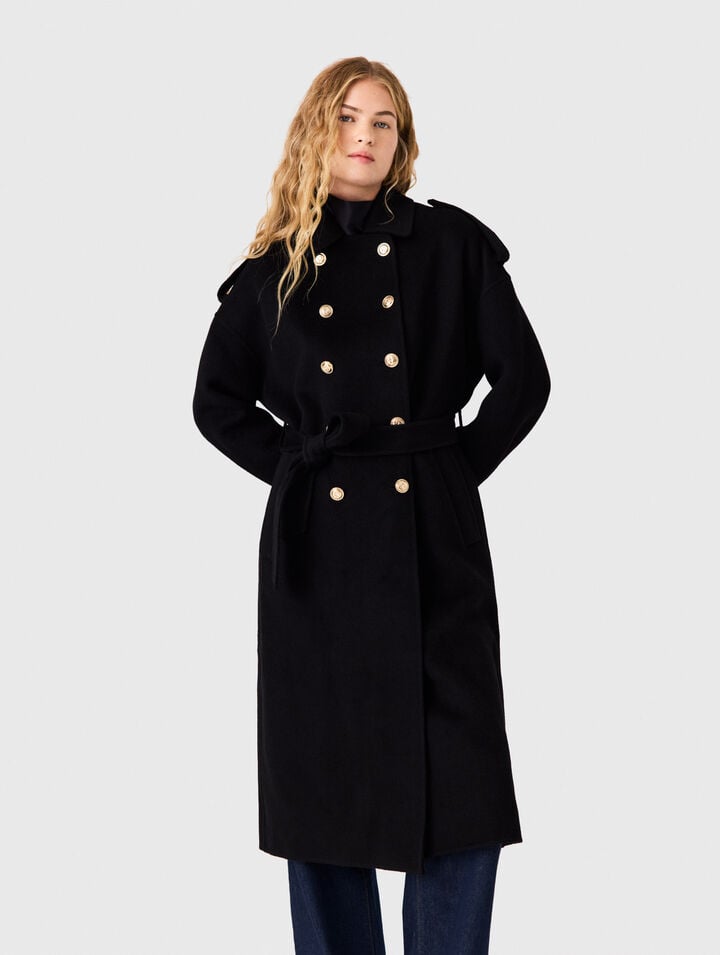 Cappotto lungo double face