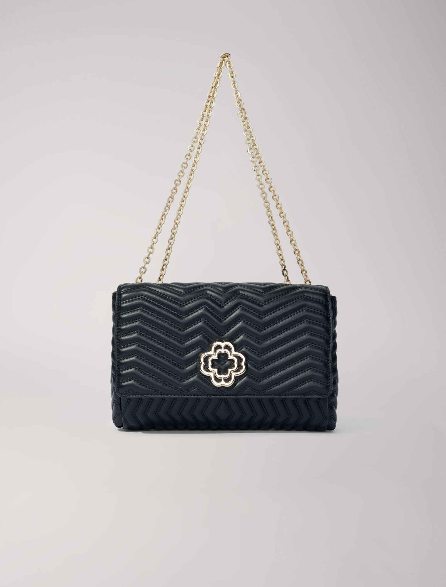 Borsa a catena in pelle