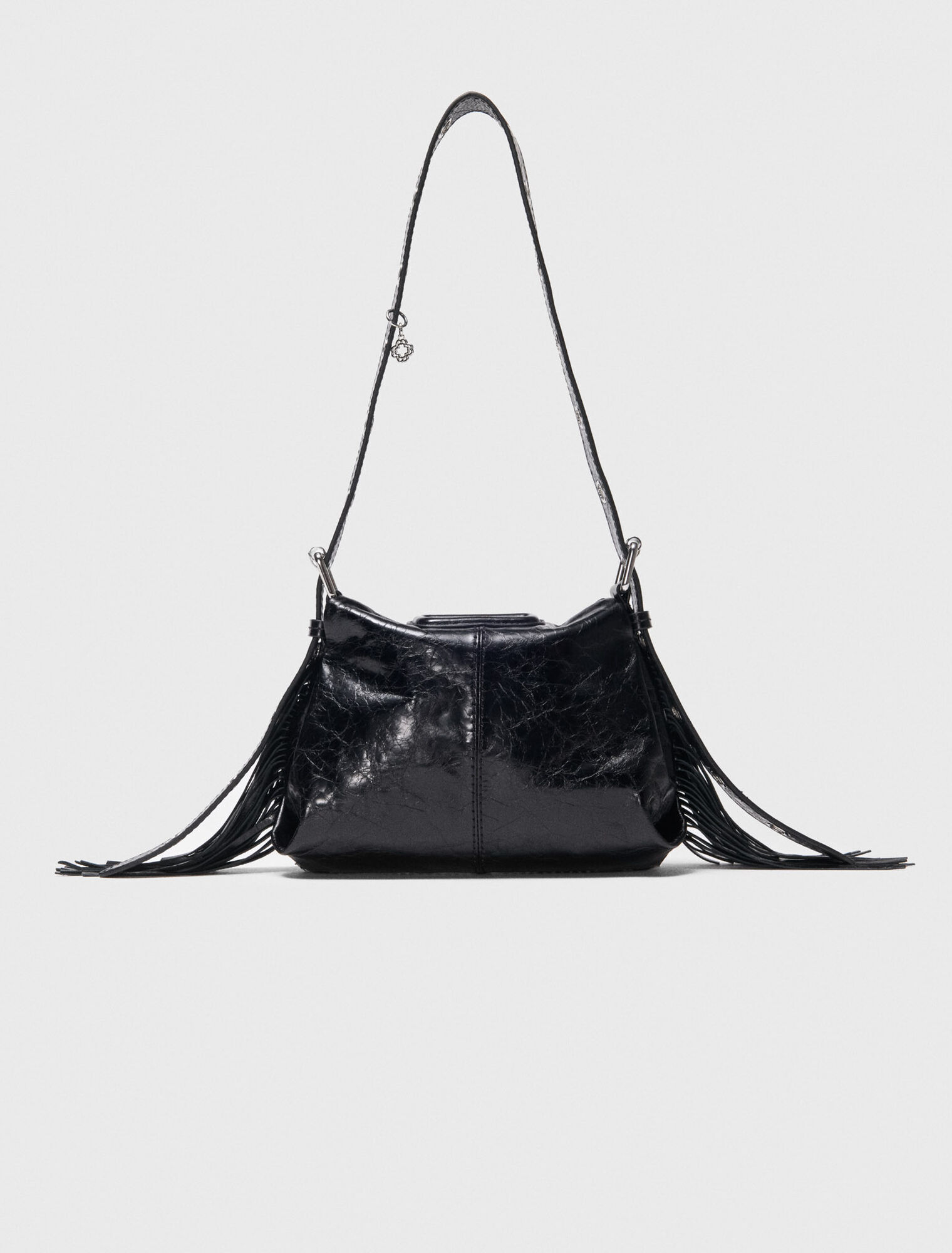 Mini-bag Miss M in pelle craquelé