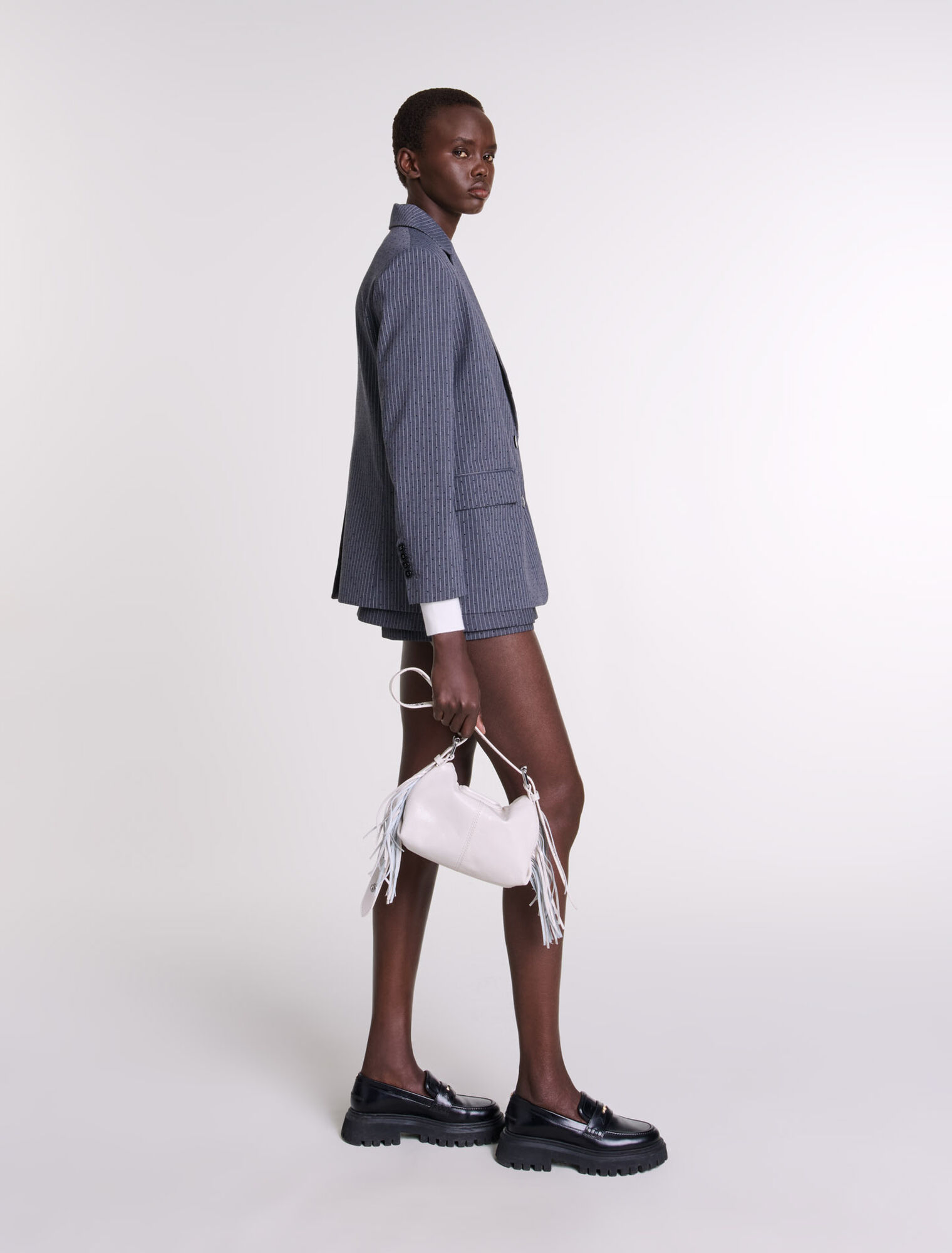 Mini-bag Miss M in pelle craquelé