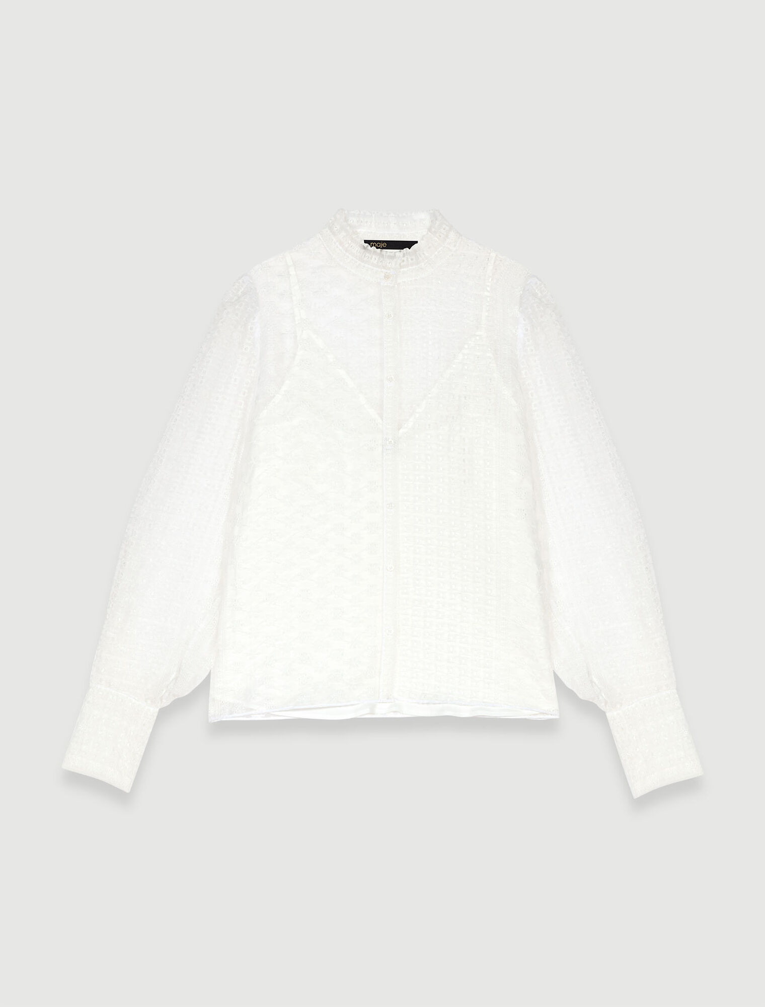Camicia trasparente