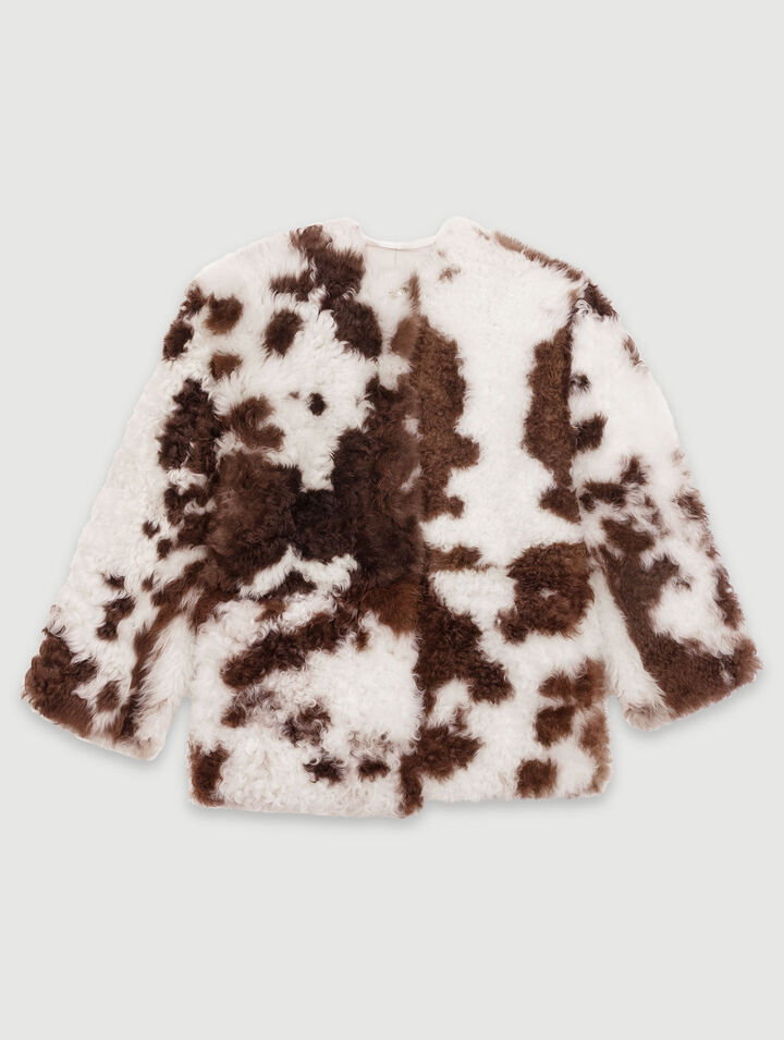 Shearling reversibile