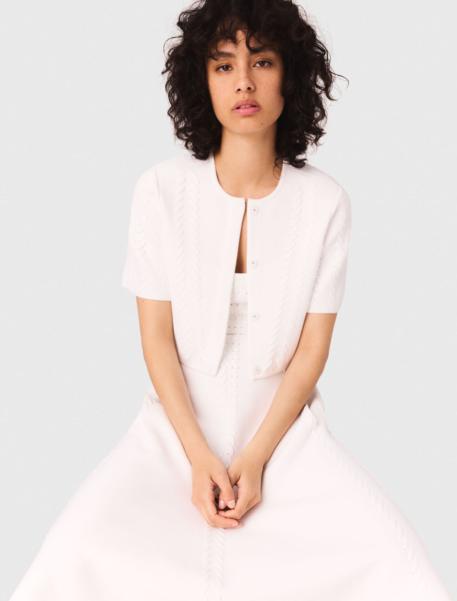 Cardigan corto