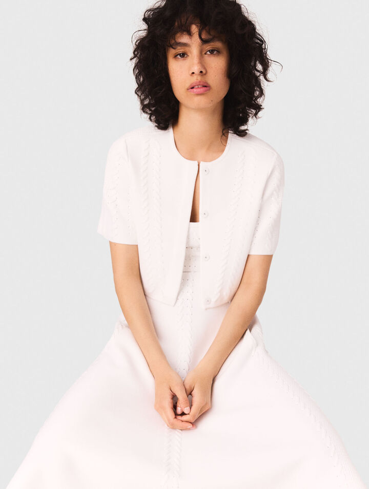 Cardigan corto
