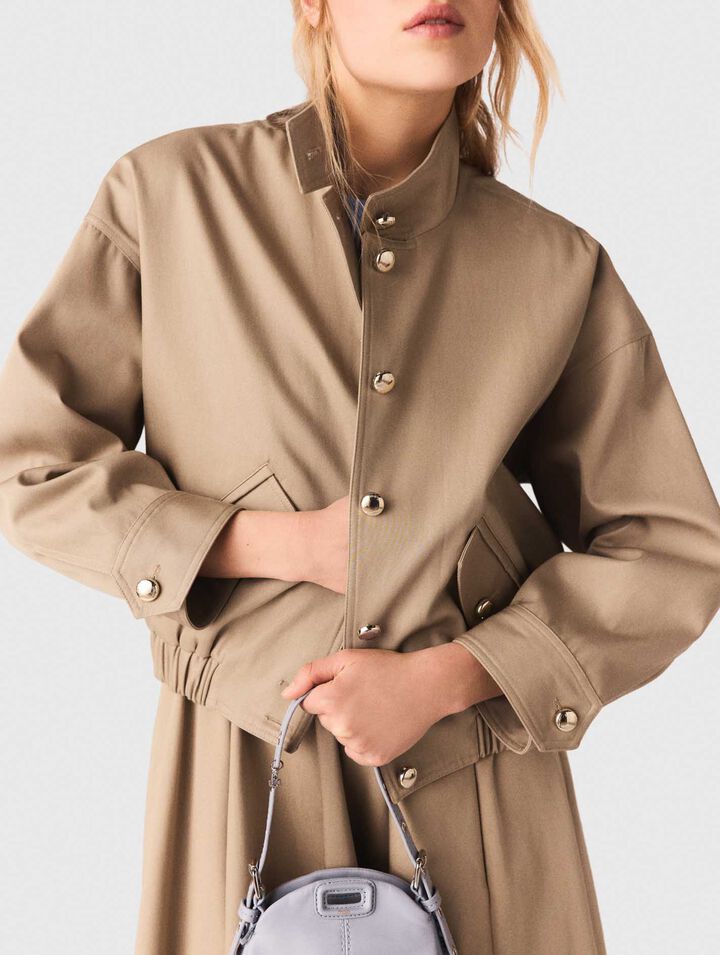 Giubbotto bomber in cotone