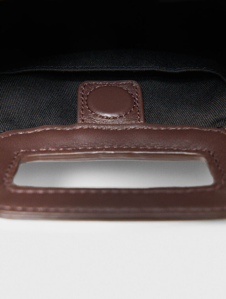 Clutch Mipli effetto boucl&eacute;