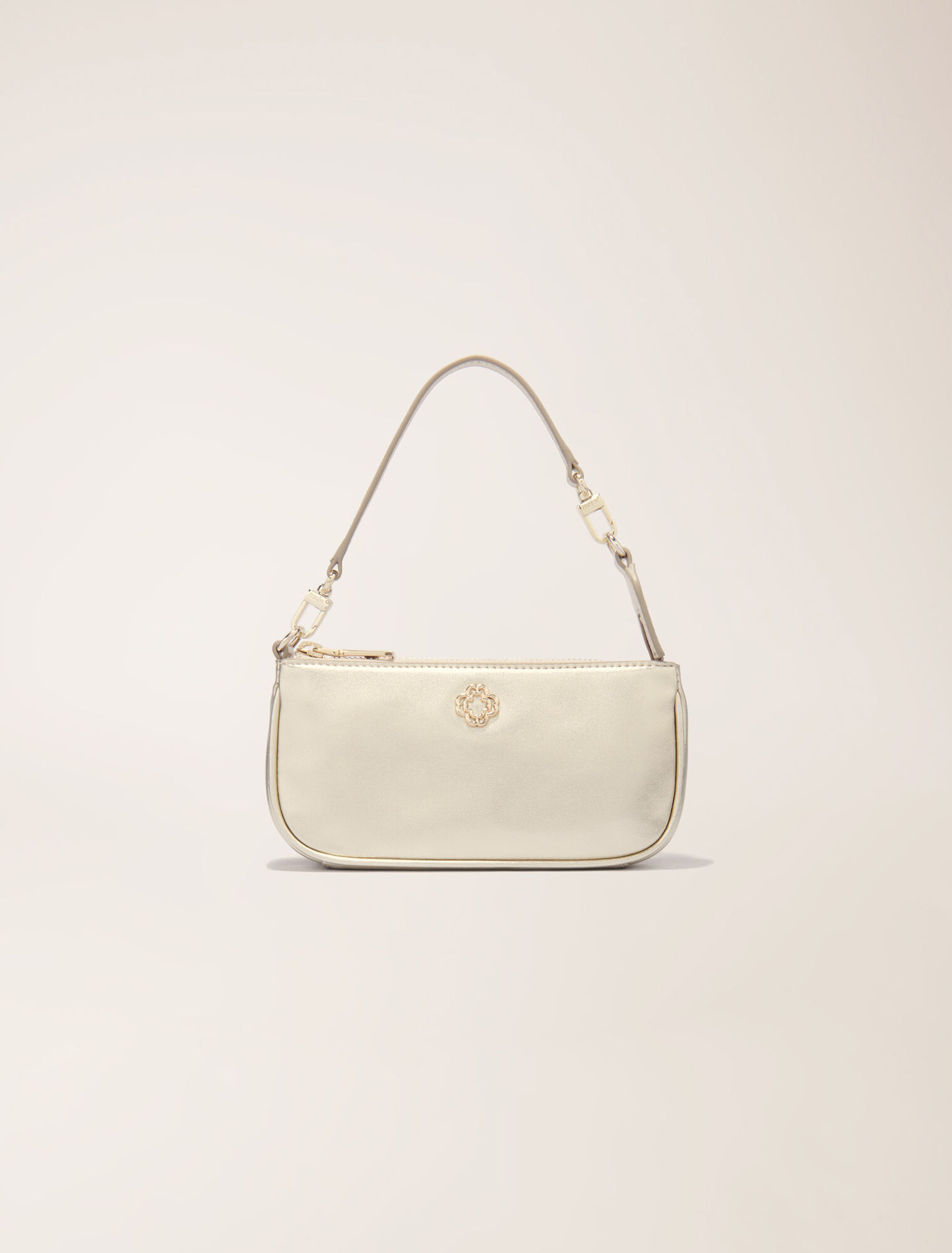 Sarah pochette pelle metallizzata