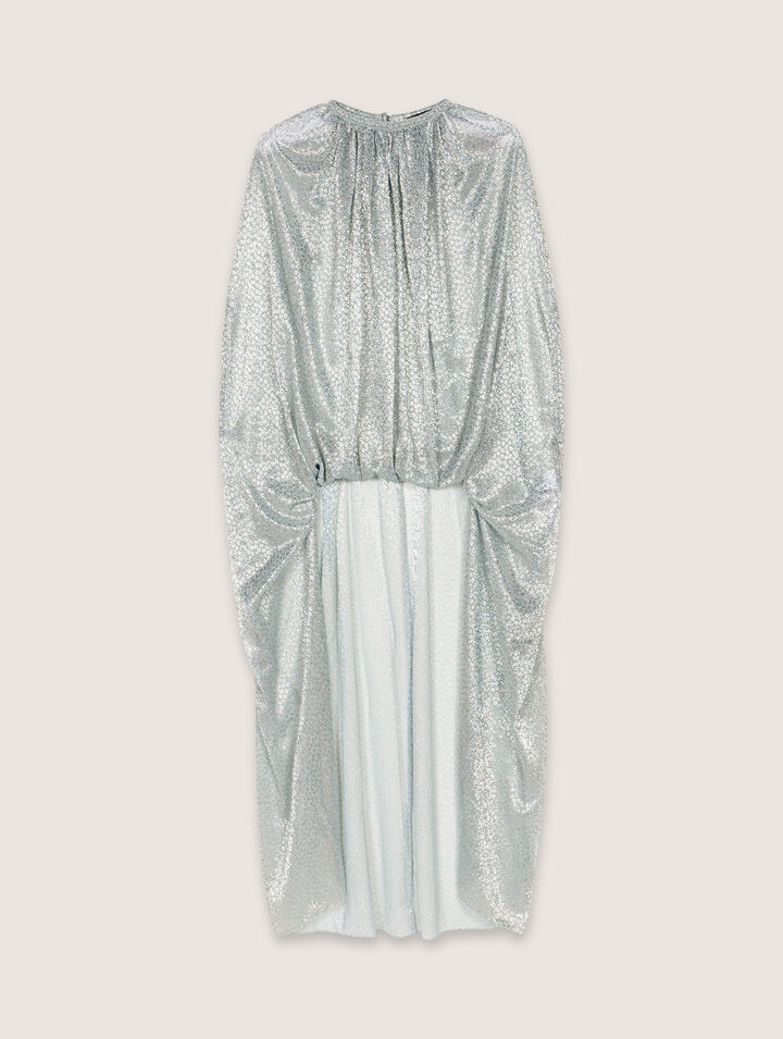 Tuta jumpsuit in lurex 2 in 1