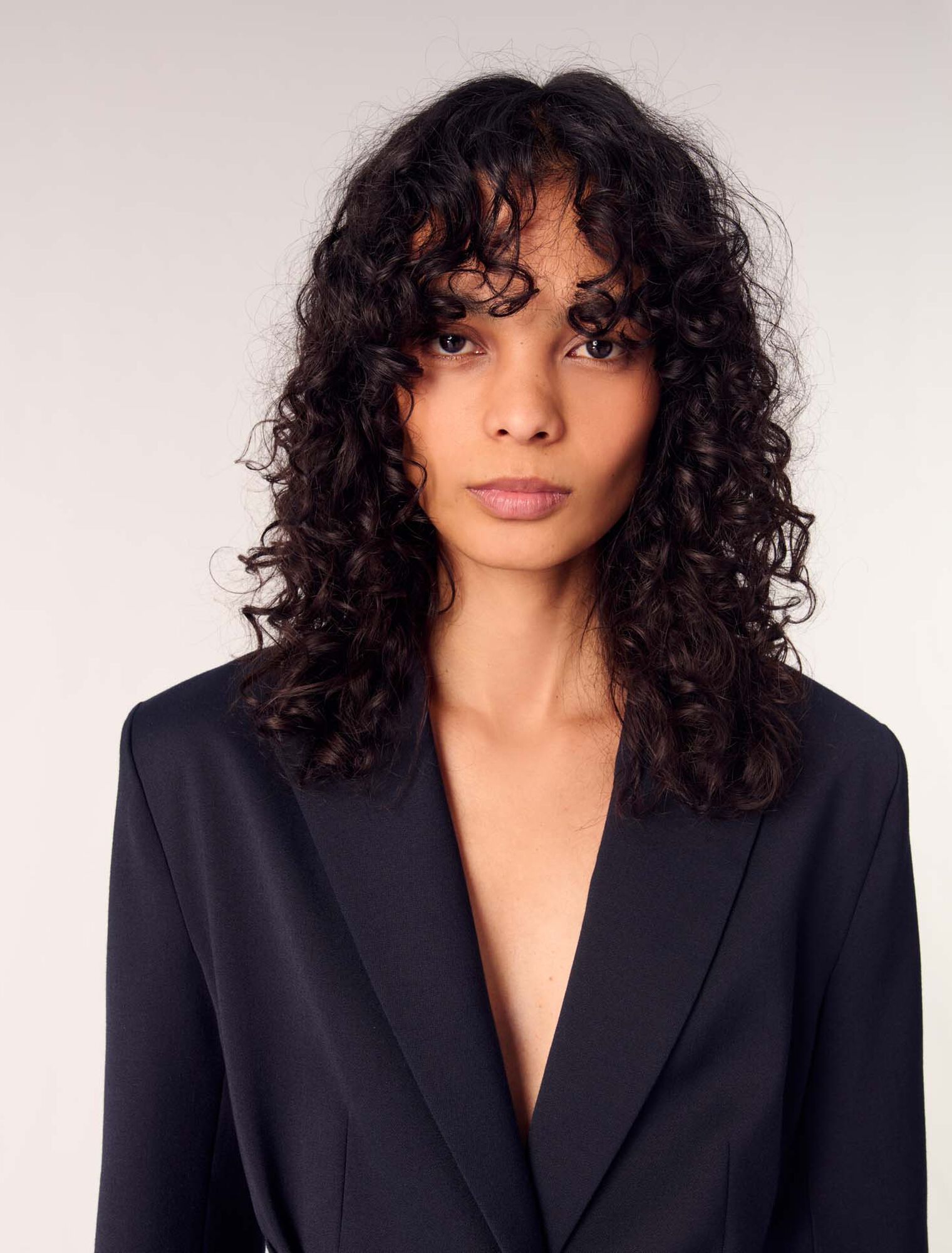 Giacca tailleur retro plissettato