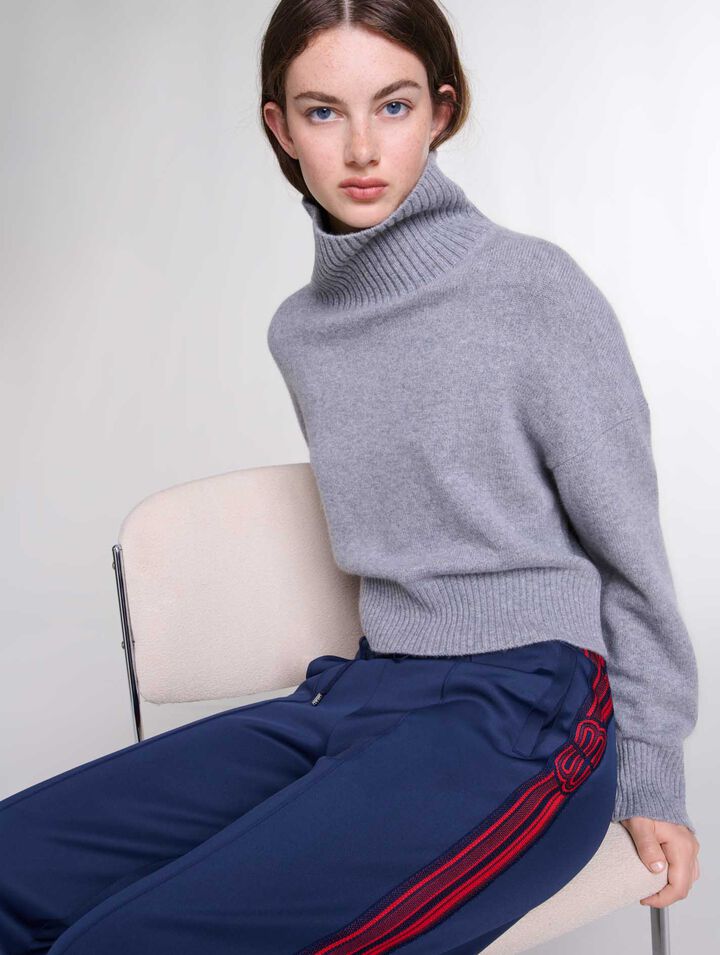 Pantaloni con bande