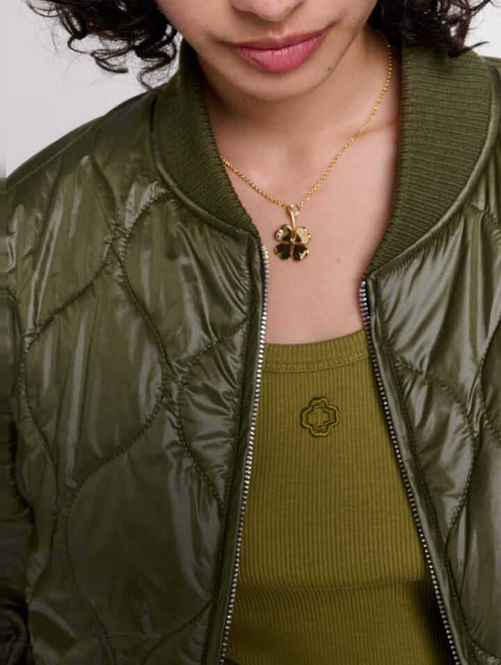 Giubbotto corto trapuntato