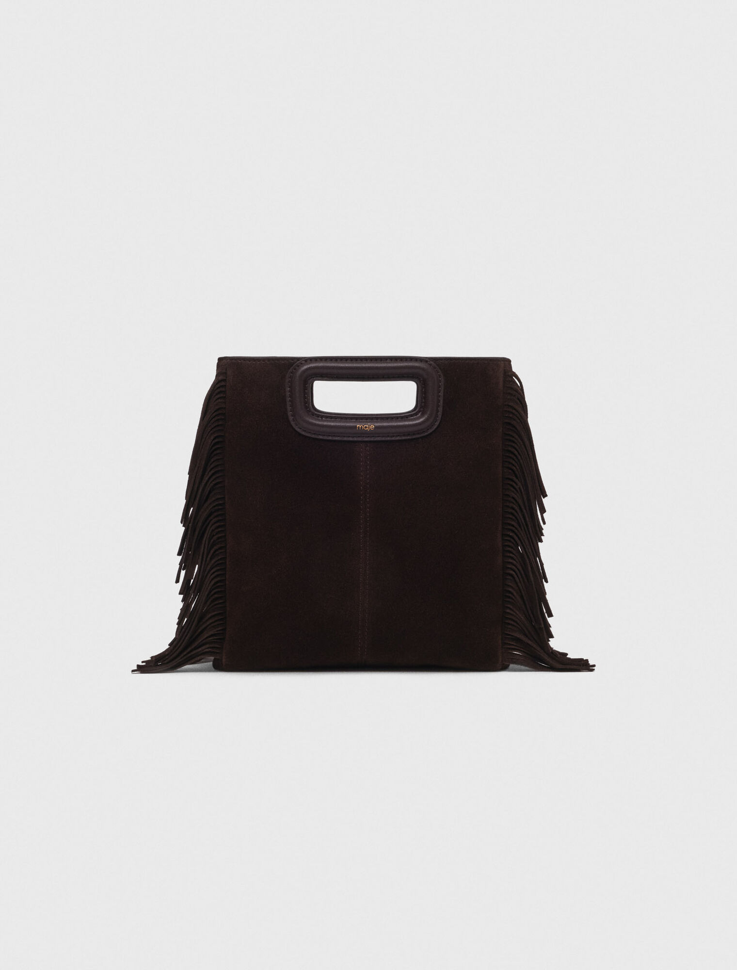 Borsa M in pelle scamosciata