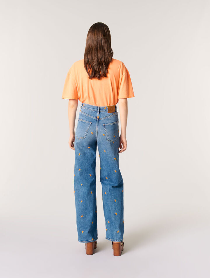 Jeans ricamati