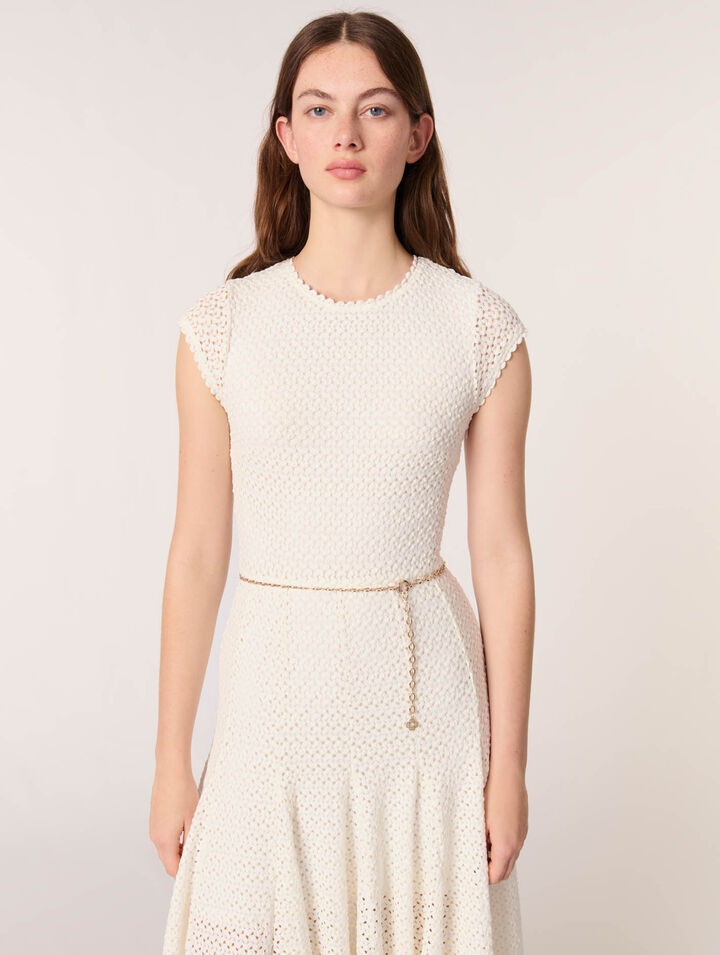 Abito lungo crochet