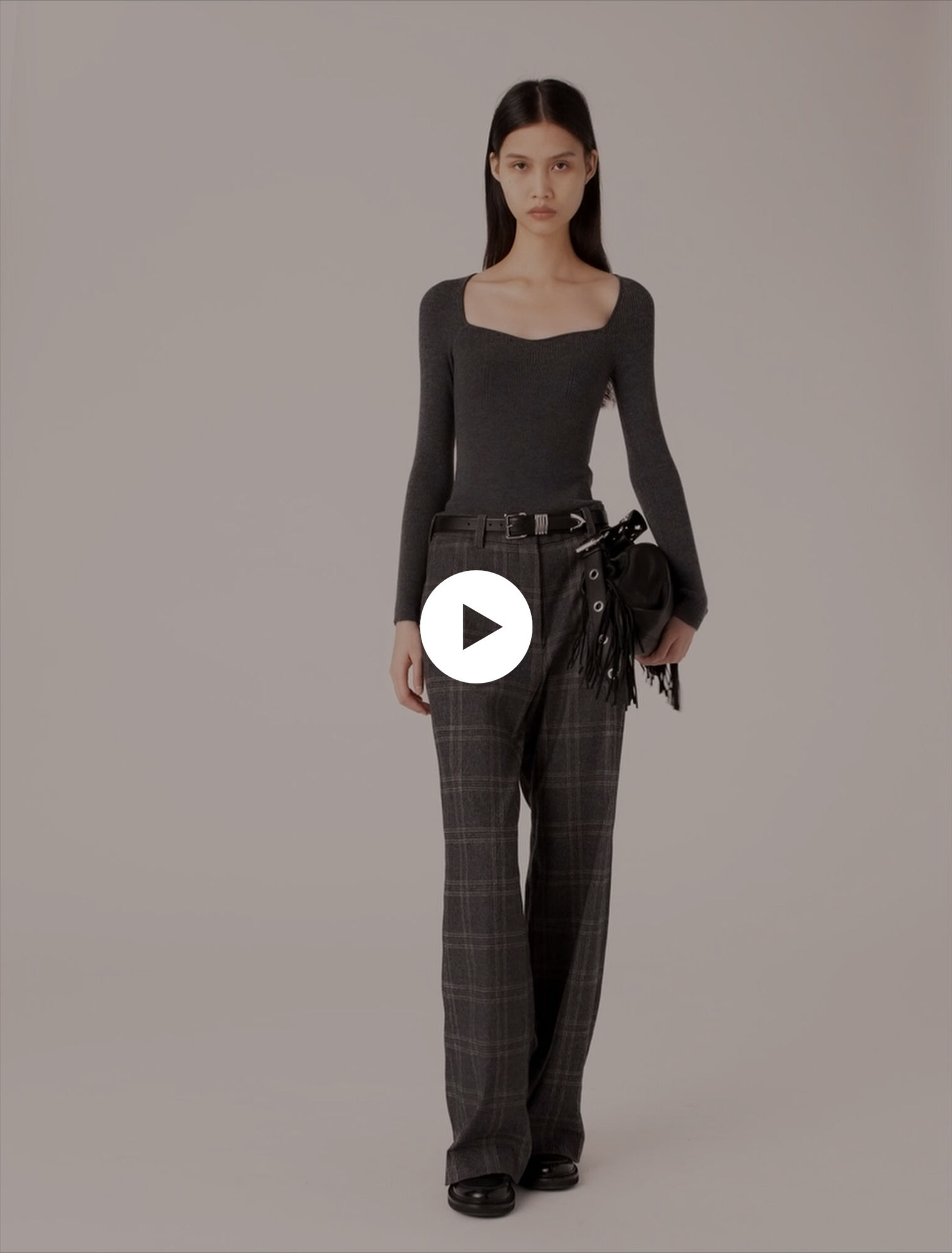 Pantaloni da tailleur a quadri