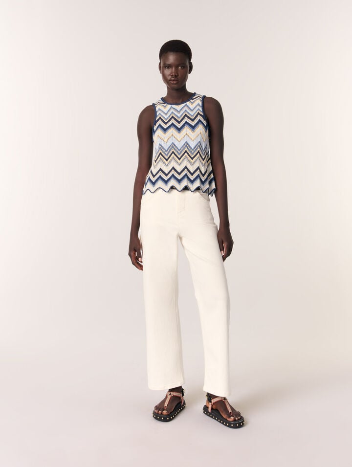 Top in crochet