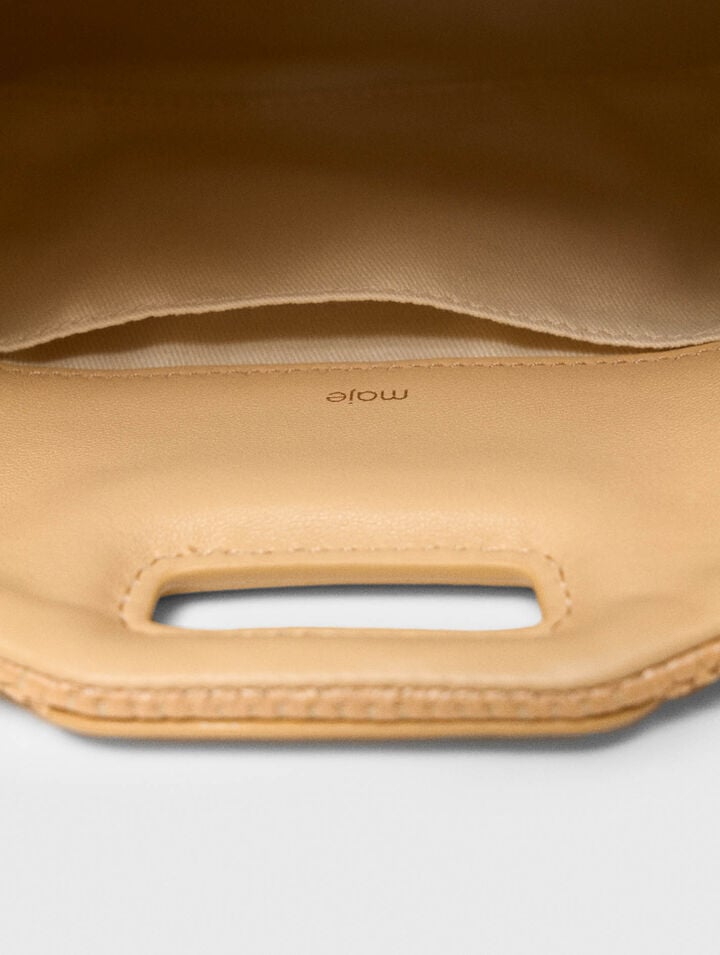 Borsetta Miss M effetto rafia