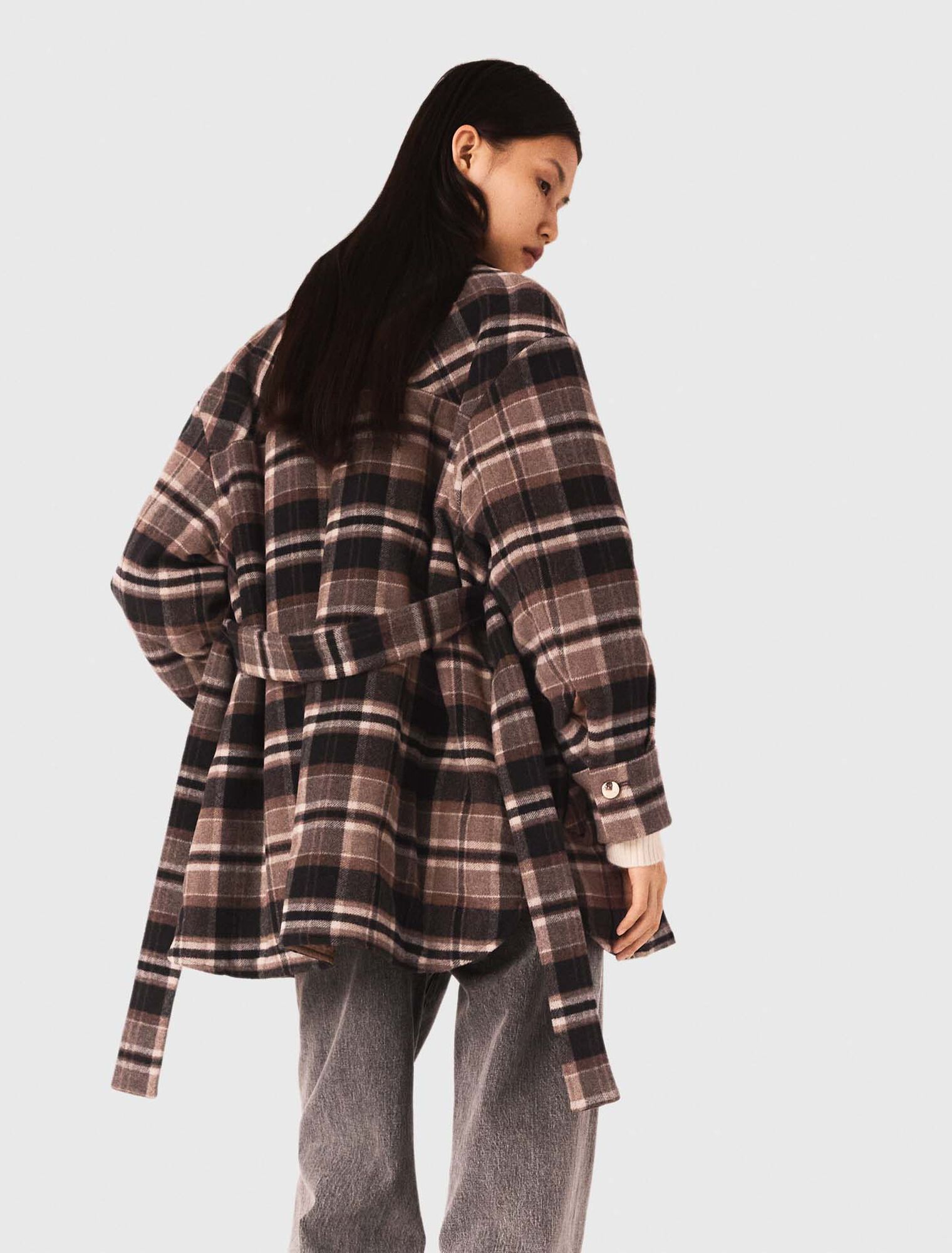 Cappotto a quadri