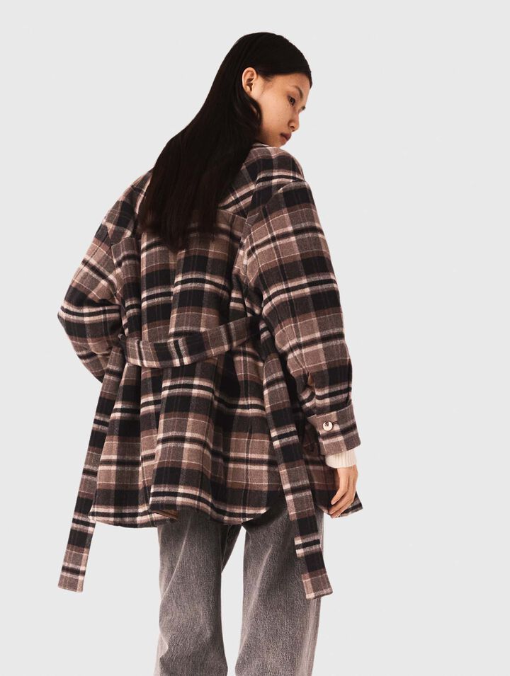Cappotto a quadri