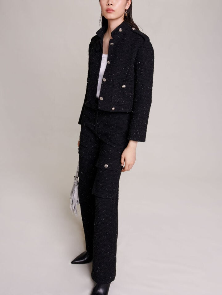 Pantaloni in tweed