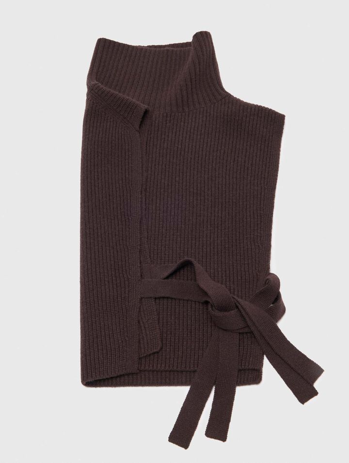 Collo in lana e cashmere