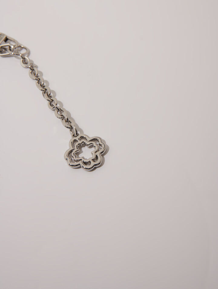 Cintura a catena con logo del Clover