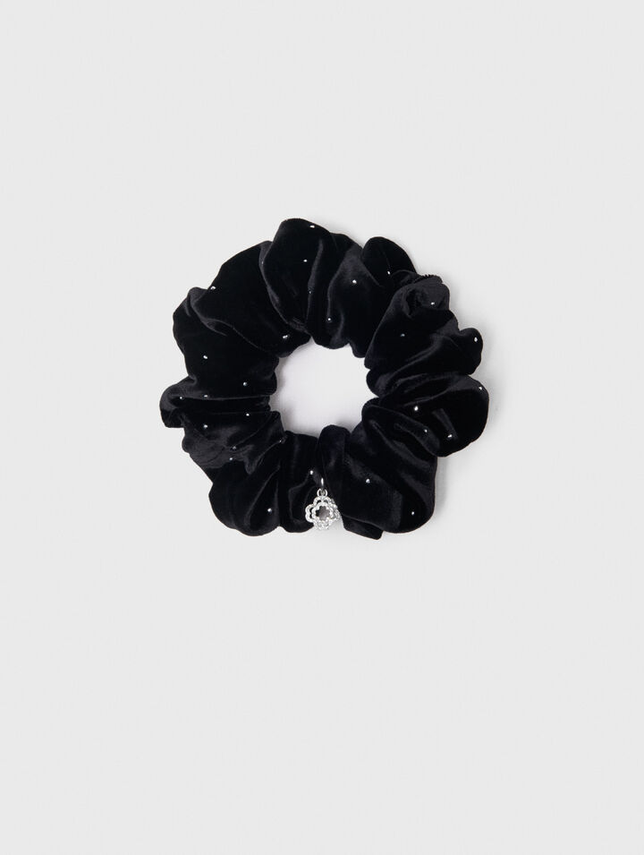 Elastico per capelli con strass