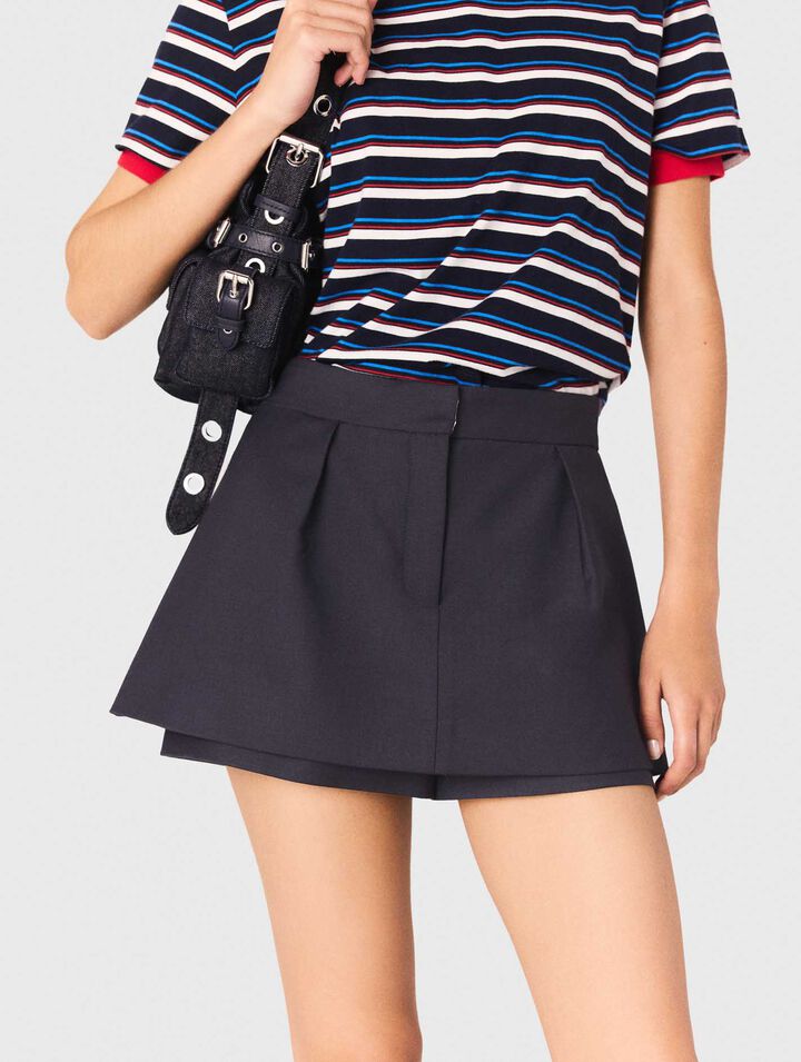 Shorts trompe l'oeil