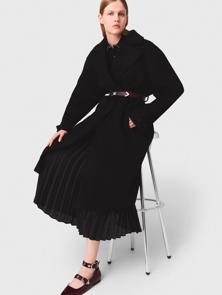 Cappotto double face medio lungo