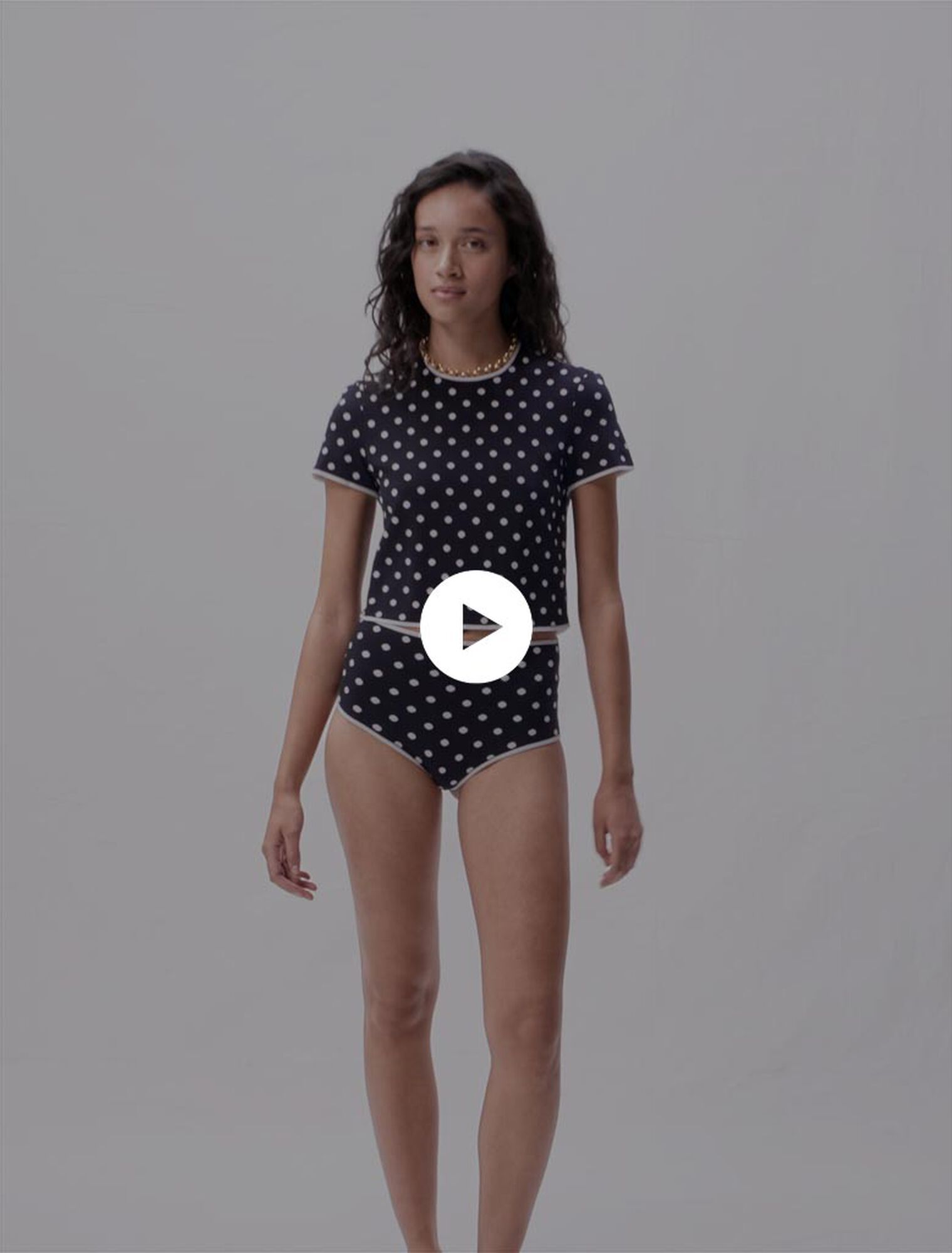 Culotte in maglia jacquard 