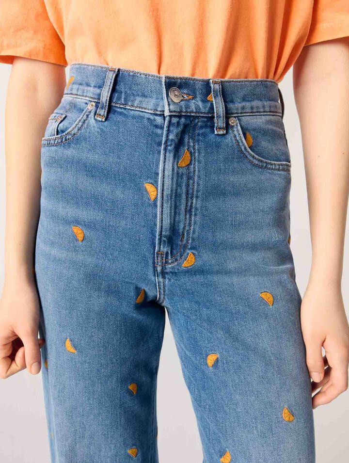 Jeans ricamati