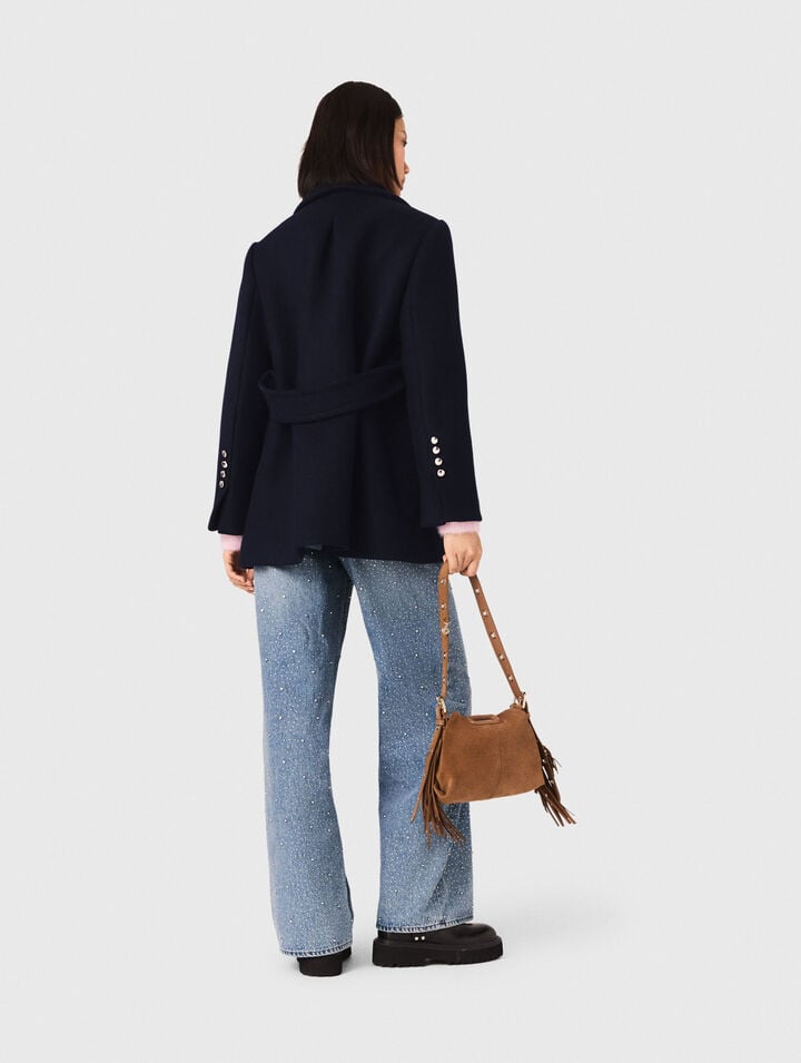 Cappotto in lana mélange