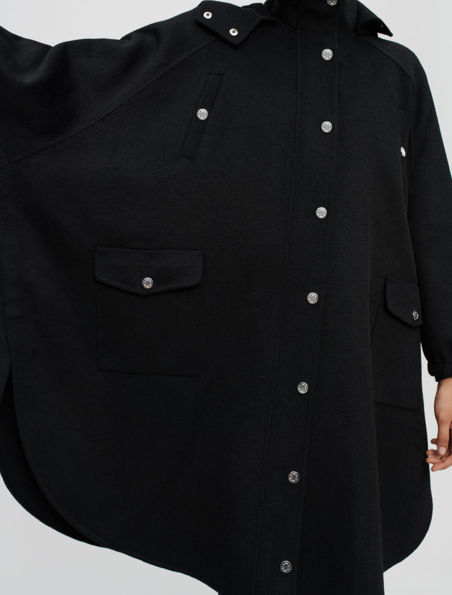 Cappotto double face oversize