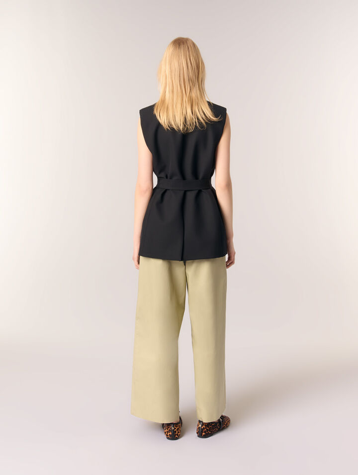 Giacca da tailleur senza maniche 